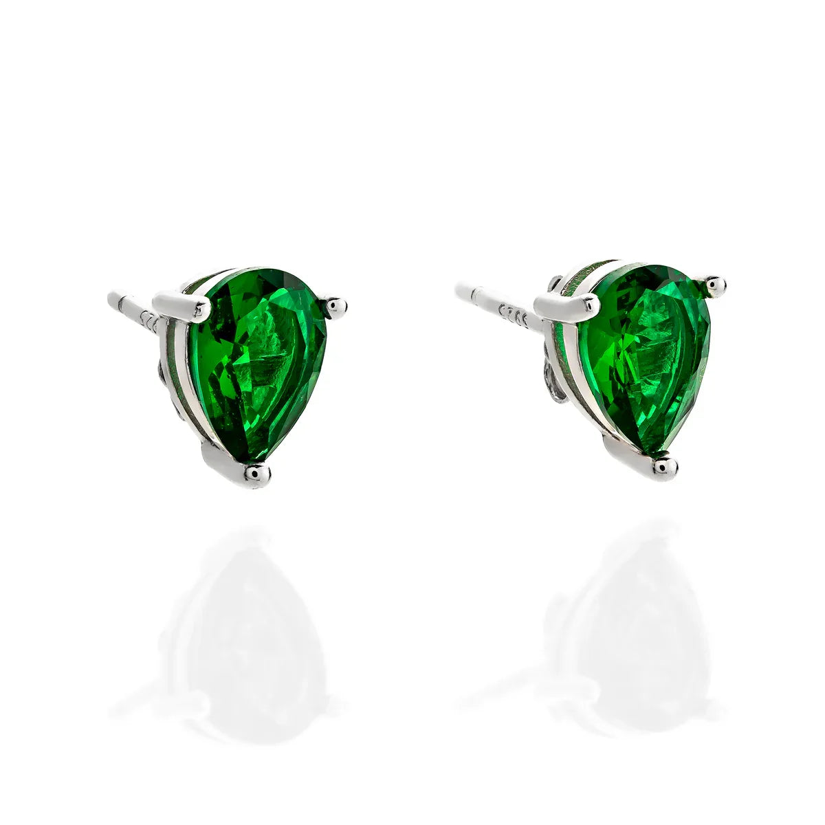 Brinco Gota de Jade Médio