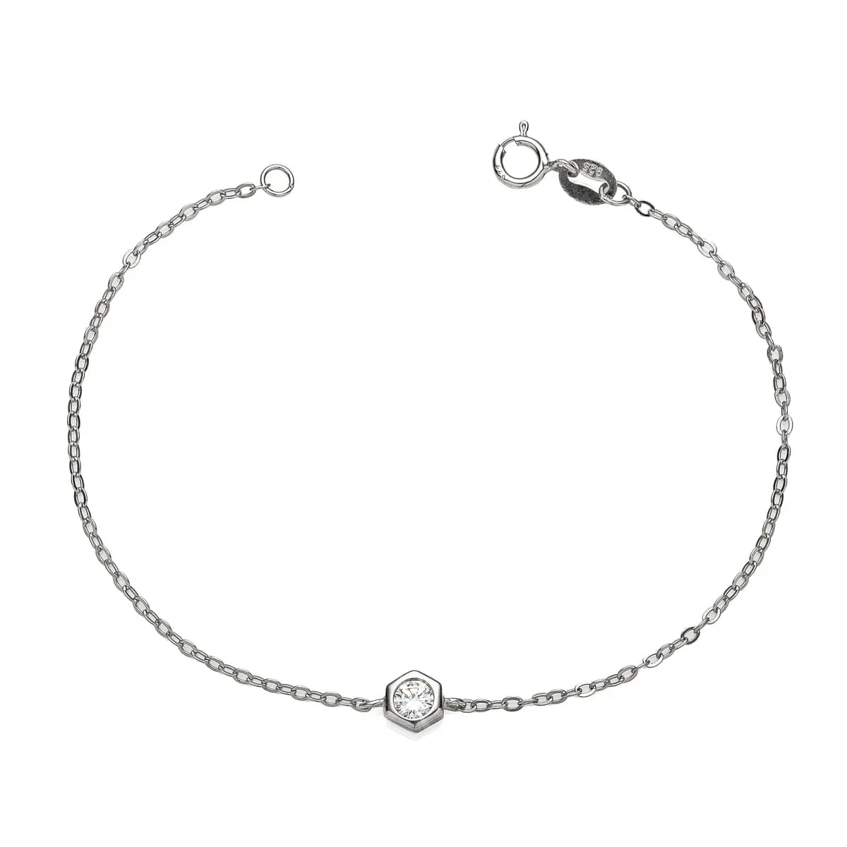 Pulseira Ponto Hexagonal