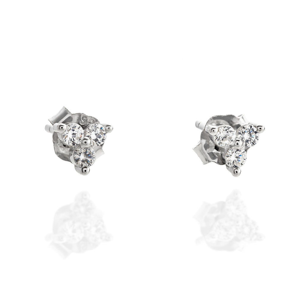Brinco Flor de Cristal