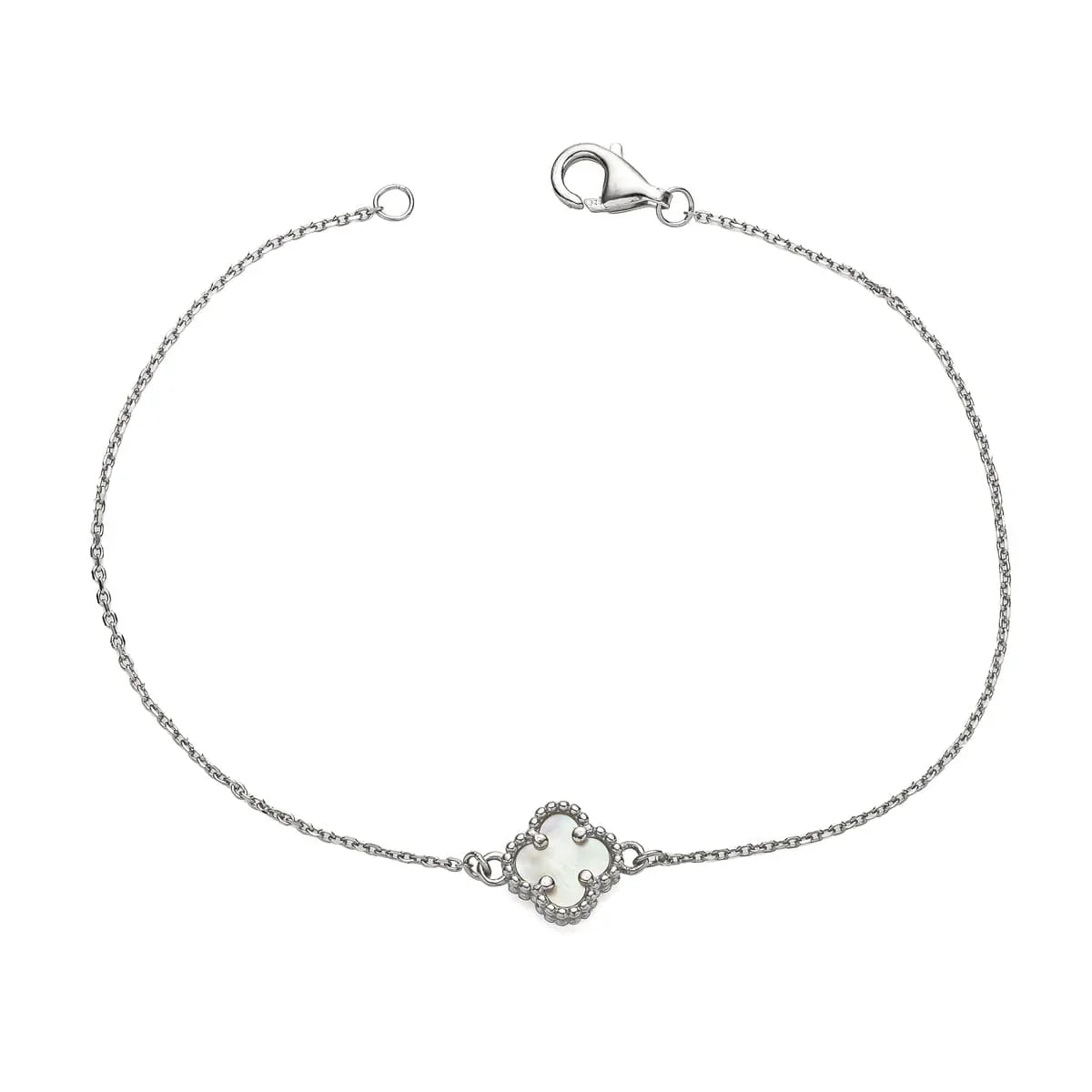 Pulseira Trevo Pedra Natural